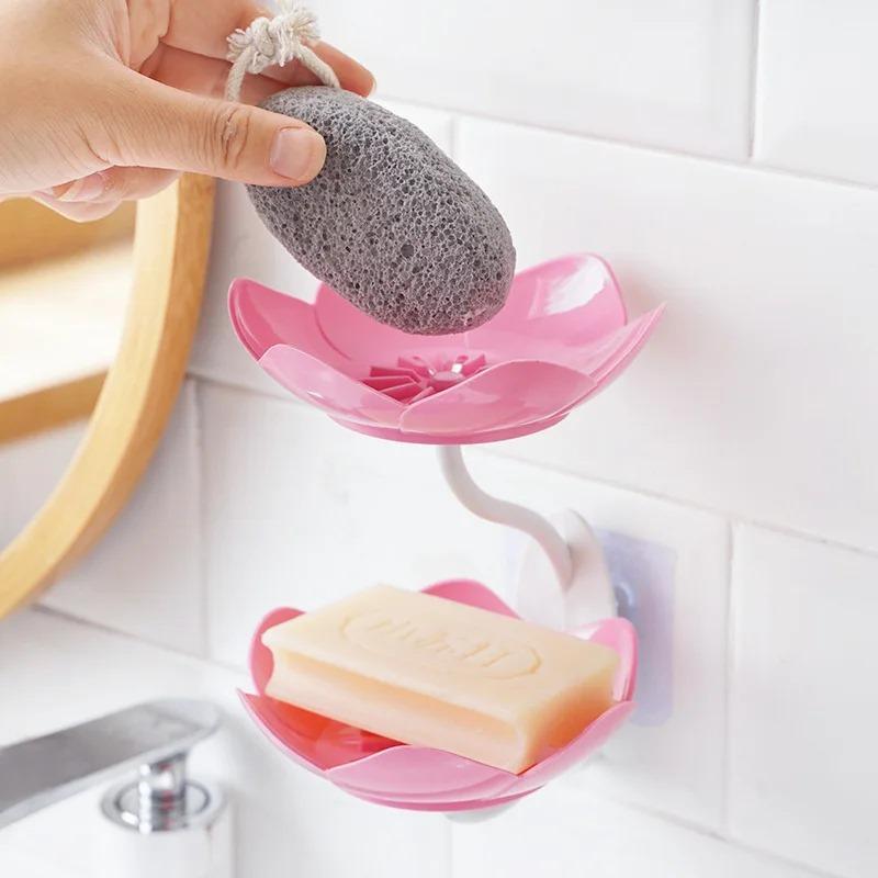 Multicolor Portable Soap Holder Durable Solution For Bathroom Organization