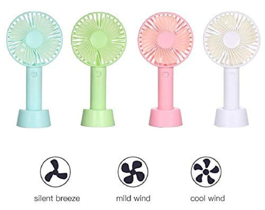 Compact Mini Rechareable Fan