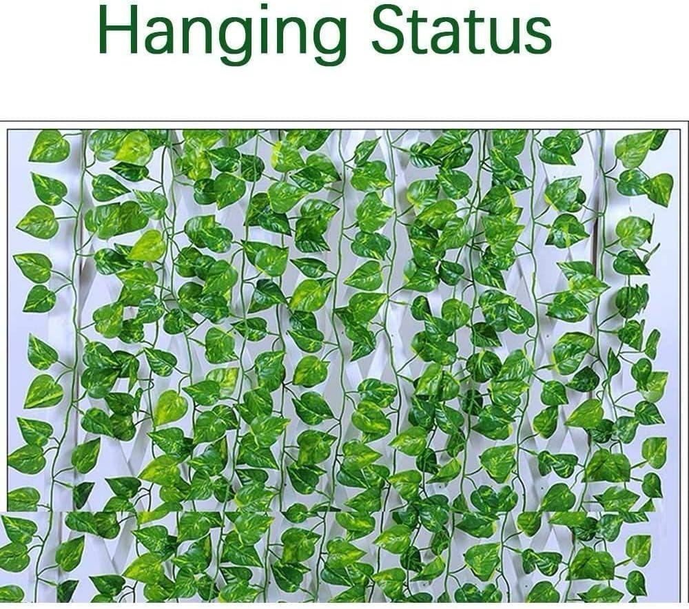 Beautiful Hanging Green Leaves Bail