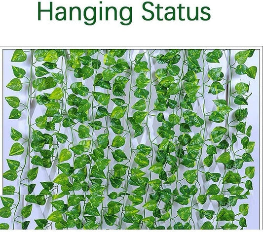Beautiful Hanging Green Leaves Bail