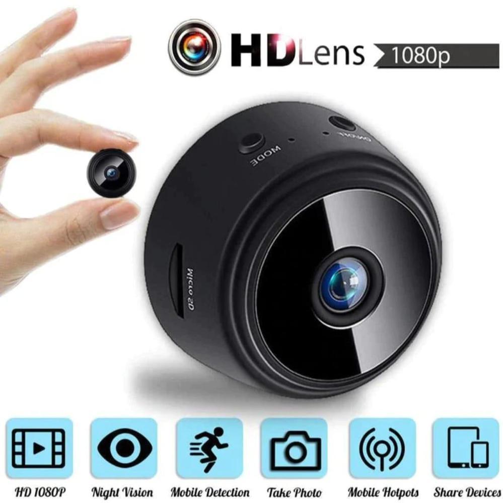 Mini Black Camera With Clear Vision
